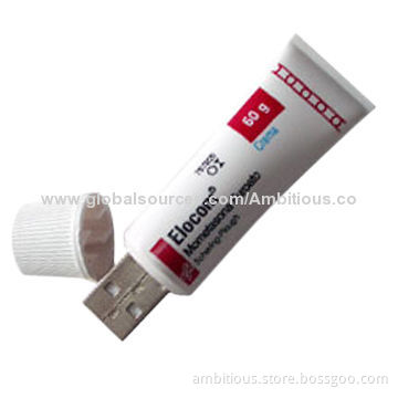Toothpaste shape USB flash drive, CE, RoHS certified